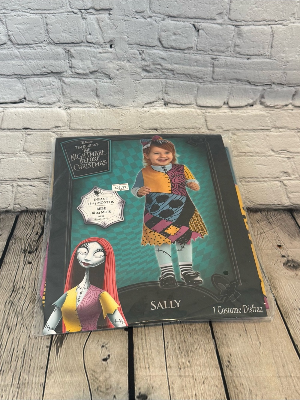 Disney Nightmare Before Christmas Sally Toddler Halloween Costume